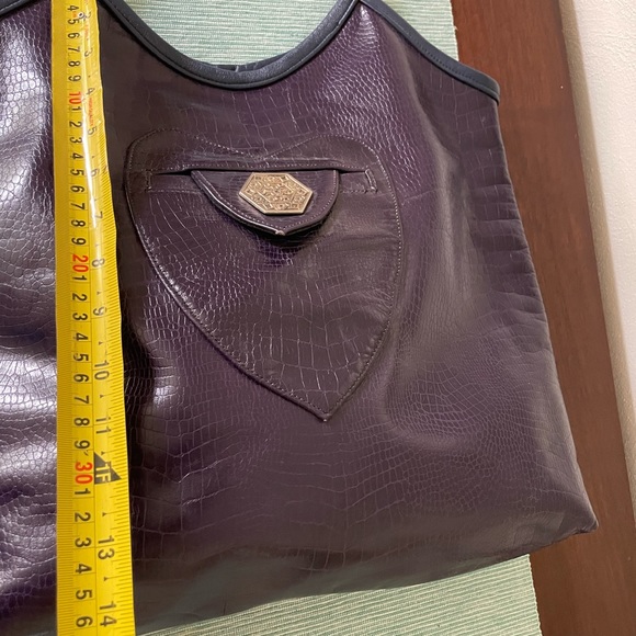 Vintage Beautiful Atelier 73 Avignon France Hand Crafted Leather Bag - Picture 4 of 16